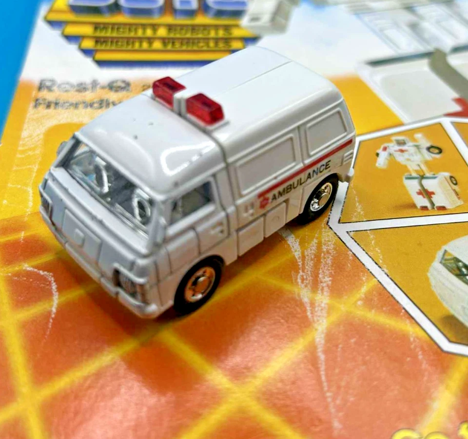 GoBots Vintage 1983 GoBots REST-Q Full Cardback High grade - Image 3 of 3