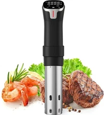 Anova Culinary Sous Vide Precision Cooker Pro, 1200 Watts, Black and Silver
