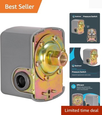 Durable Copper Pressure Switch, 30-50 PSI for Jet and Submersible Pumps