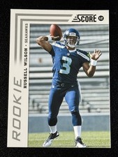 Russell Wilson Rookie Card Seattle Seahawks - 2012 Score #372 Passing (RC). rookie card picture