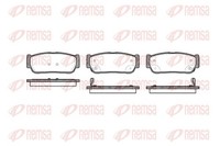 Remsa Bremsbelagsatz Scheibenbremse 1063.02 FüR Sorento Ssangyong Kia 1 Jc Crdi
