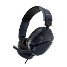 Recon 70 Multiplatform Gaming Headset: Blue Camo, Flip-to-Mute Mic  3.5mm Jack