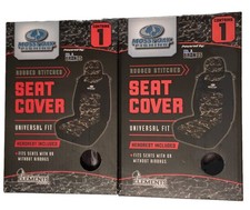 Set 2 Mossy Oak Fishing Black Tip Camo Seat Covers Universal Wh Headrests Nib Set 2 Mossy Oak Fishing Black Tip Camo Seat Covers Universal Wh Headrests Nib