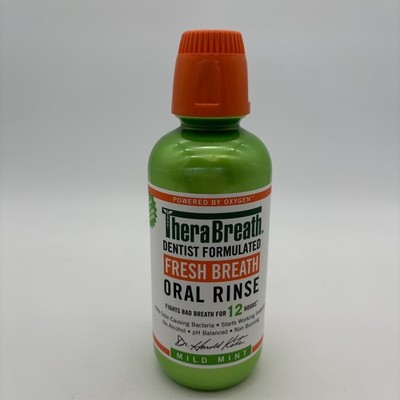 TheraBreath Mild Mint Fresh Breath Oral Rinse 16 oz -  Fresh!  Exp. 04/2027