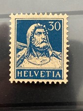 Szwajcaria 1924 Tell 30 niebieski gładki nieużywany podlepka
