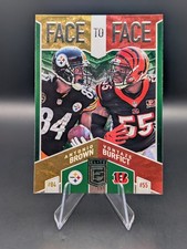 2018 Donruss Elite - Face to Face Antonio Brown, Vontaze Burfict #F2F