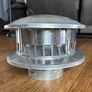 Selkirk 104800 Gas Vent Type B, 4" cap Used