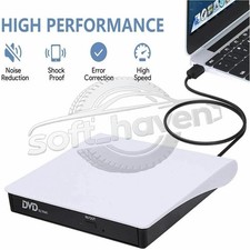 Slim External CD DVD Drive USB 3.0 Disc Player Burner Writer For Laptop PC Mac 1