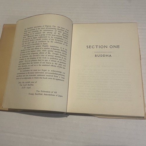 Teaching of Buddha (Buddhist Bible) 1934 Translated From Japanese Hardcover DJ - Picture 9 of 20