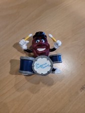 California Raisins, Drummer Figure by Applause, 1988, PVC, 3" Tall