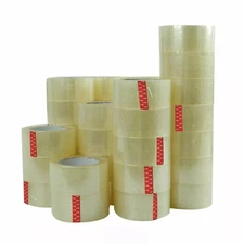36 Rolls 2.0" x 110 Yards(330' ft) Box Carton Sealing Packing Package Tape Clear