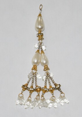 JASDEE Tassel Hand Made Bead & Pearl Length 6'' Inch Style PB1005