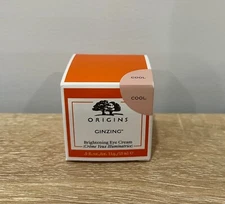 New Origins GINZING Brightening Eye Cream w/Caffeine & Ginseng - Cool 0.5oz/15mL