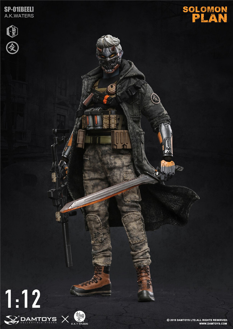 ダムトイズ SIP001C O.A.T.スタジオ ソロモンプラン1/12 DX New In Stock Damtoys Solomon Plan Devil Baal 1/12 Action Figure