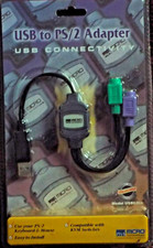 New USB to PS/2 Adapter Model USB630A