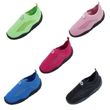 New Toddlers Slip On Water Shoes Aqua Socks Pool Beach Athletic Mesh, 5 Colors