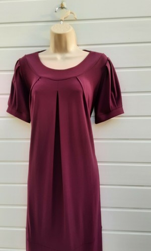 TUINC DRESS,SMOCK,CASUAL,60'S,70'S,80'S REPRO-VINTAGE STYLE,TIANA B,SIZE 10 APP - Picture 5 of 7