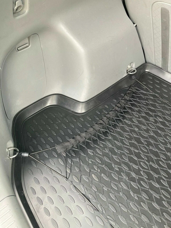 Organizador de piso estilo tronco traseiro malha rede de carga web para PONTIAC VIBE 2003-2010 - Imagem 4 de 4