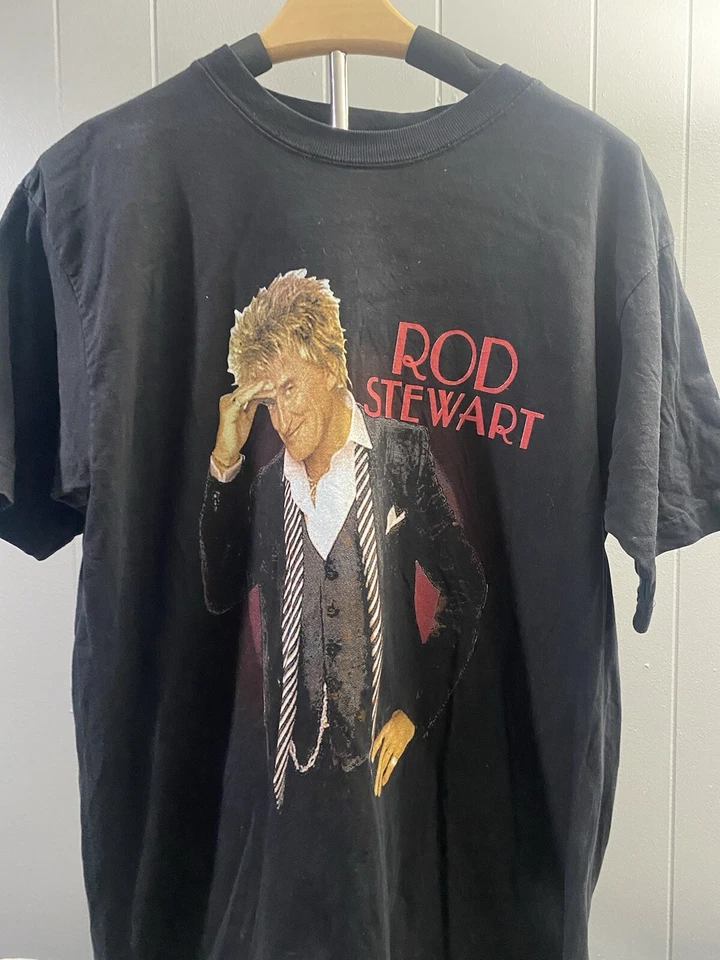 2004 ROD STEWART Vintage Concert Tour Large T-Shirt - Image 2 of 4