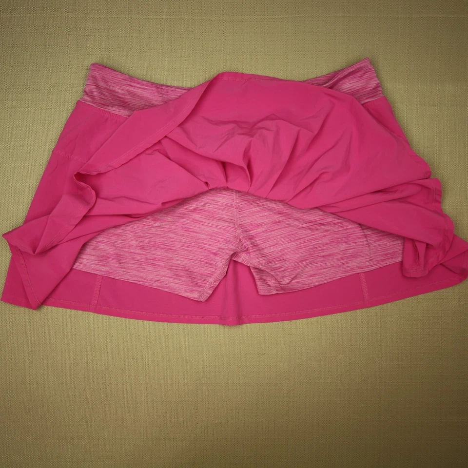 Falda corta de tenis de golf Lija para mujer talla XL ropa deportiva rosa Foto 4 de 4