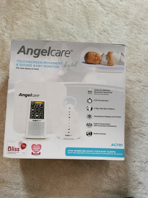 angelcare touch screen movement & sound monitor