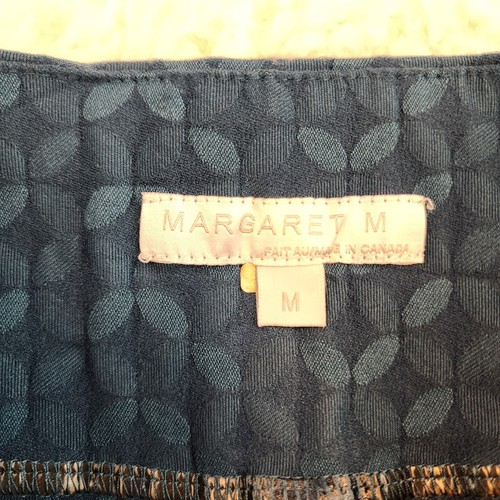 Margaret M Pencil Skirt Lg Geometric Diamonds Mulberry Rayon Stretch Pull Waist - Picture 5 of 11