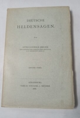 Deutsche Heldensagen by Otto Luitpold Jiriczek