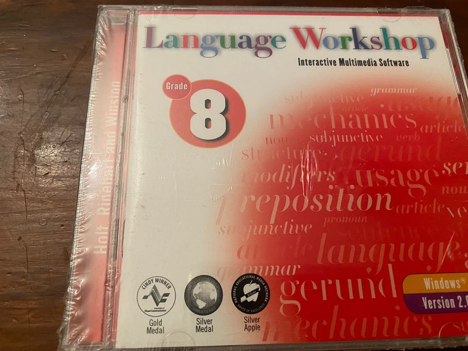 Language Workshop Grade 8 Interactive Multimedia Software Grammar Holt, Rinehart - Image 2 of 4