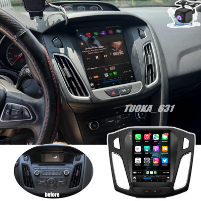 For Ford Focus 2012-2018 Apple Carplay Android 12 Car Stereo Radio GPS Navi WIFI
