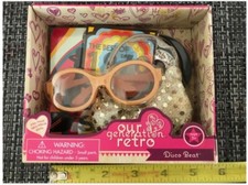Our Generation Retro Disco Beat Accessories Set For 18" Dolls New