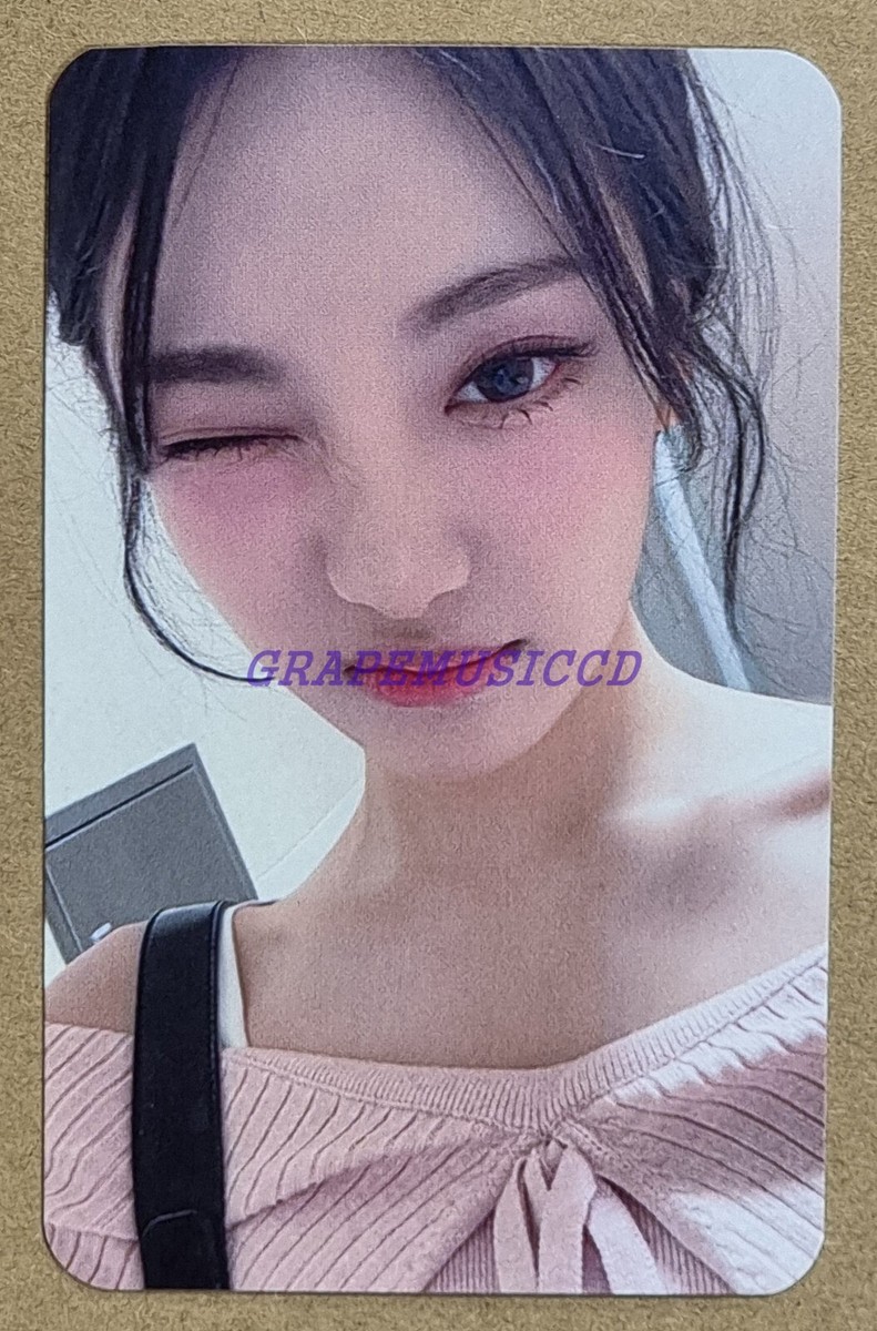 aespa Whiplash 5TH MINI ALBUM INTERASIA EVENT PHOTO CARD PHOTOCARD