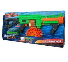 ADVENTURE FORCE VILLAINATOR SUBMACHINE PUMP ACTION SUPERDRUM DART BLASTER