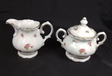 Royal Heidelberg ROSETTE Cream and Sugar