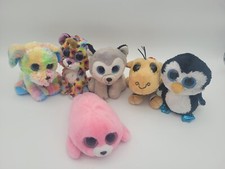 TY Beanie Boos. Lot of six: Max, Giselle, Jamal, Waddles, Pierre Buff No tags