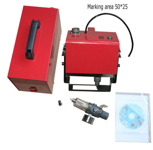 220V 50*25mm Handheld Dot Pin Marking Machine for Marking Small Parts - 第 1/8 張圖片