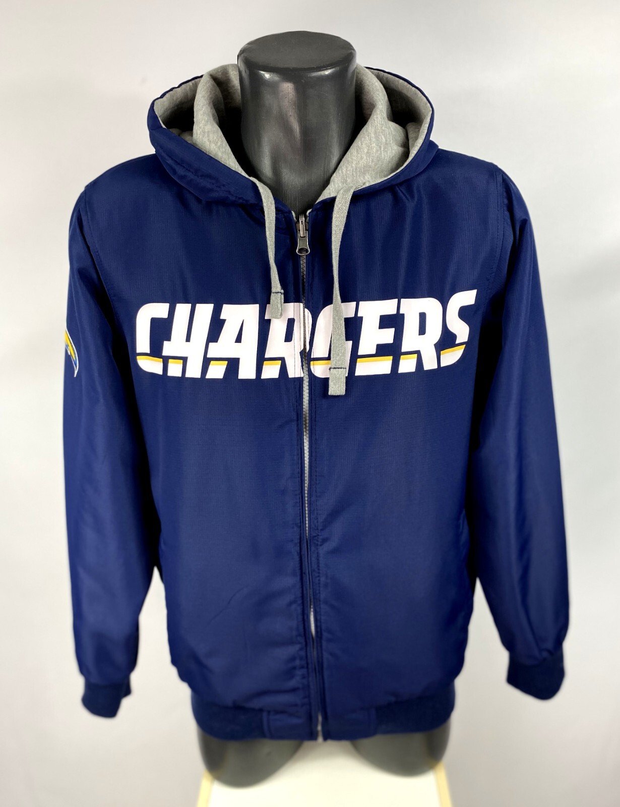 CHARGERS NFL Hooded Reversible Jacket 