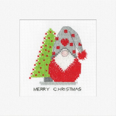 Gonk Weihnachtsbaum Karte Kreuzstich Kit