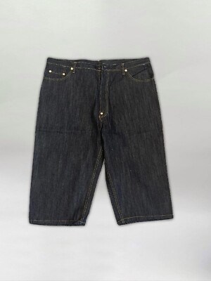 y2k RMC red monkey company japanese darkwash selvedge demin jorts