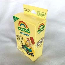 VTG 1991 Curad Kid Care Happy Strips McKids McDonalds First Aid Kit Bandaids NOS