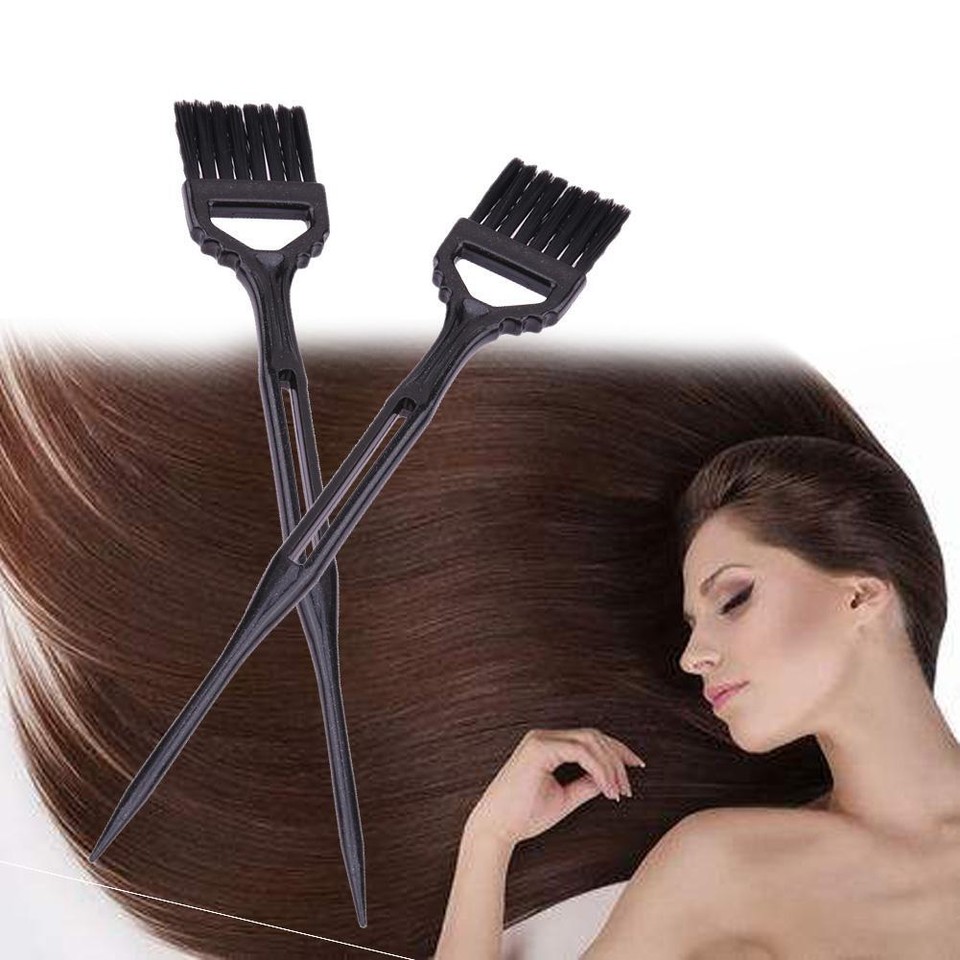 Essential Sharp Tail Comb Easy To Clean Hair Color Dye Tint Tool Home
