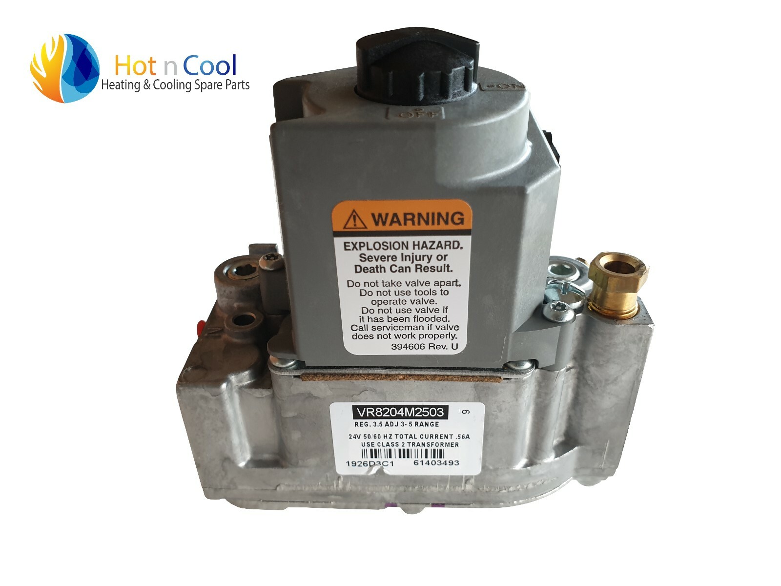 Genuine Brivis Heater Gas Control Valve Honeywell VR8204M2503 #B017739 |  eBay