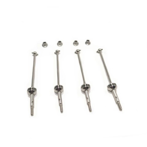 4PC 1/14 1/12 CVD Drive Shaft Dog Bone For Wltoys 144001-10 124007-019 RC - Picture 4 of 4