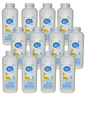 White Rain Baby Powder Pure Cornstarch Talc and Paraben Free 12 10oz Bottles