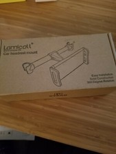 Car Headrest Mount, Lamicall Tablet Headrest Holder - Stand Cradle Compatible...