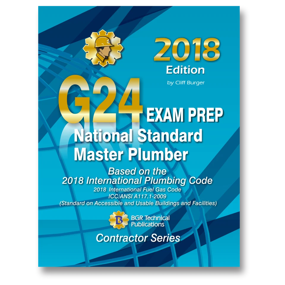 ICC G24 Master Plumber Exam 2018 Workbook Study Guide 2018 Paperback