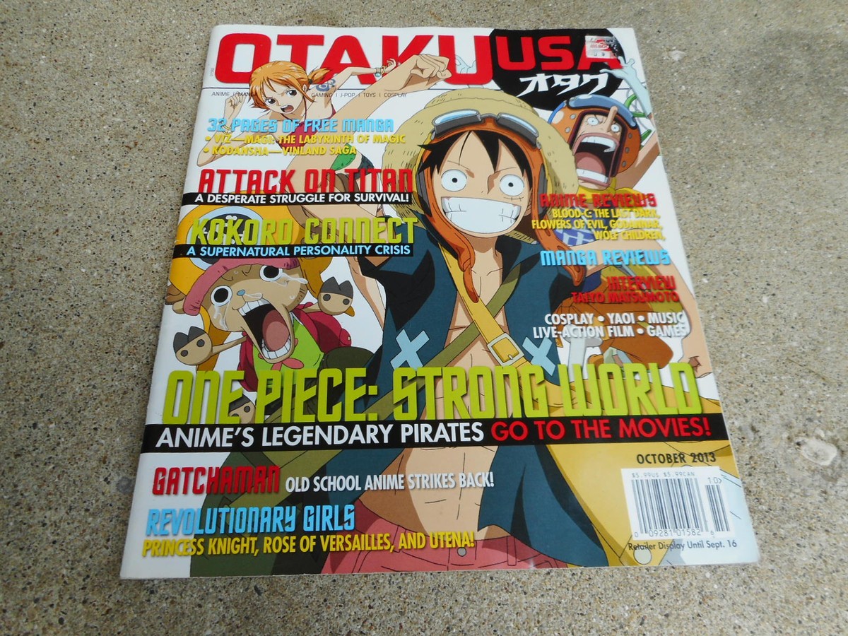 英語版 アニメ雑誌 OTAKU USA April 2013 OCT 2013 OTAKU USA VINTAGE ANIME MAGAZINE - ATTACK ON TITAN