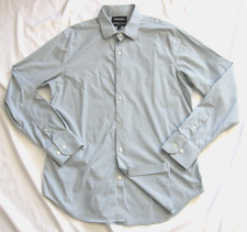 Bonobos Tailored Fit Nylon Shirt Men Gingham Oxford Preppy Ivy Sz L (MT981)