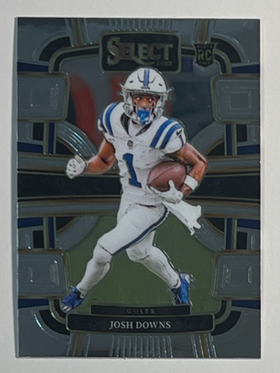 2023 Panini Select Football #44 Josh Downs RC Rookie