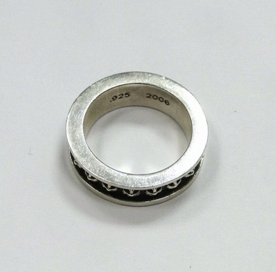 Chrome Hearts Mini CH Plus Spinner Ring 13.09g | eBay