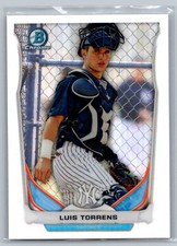 2014 Bowman Chrome Draft Refractor  Luis Torrens CTP-55